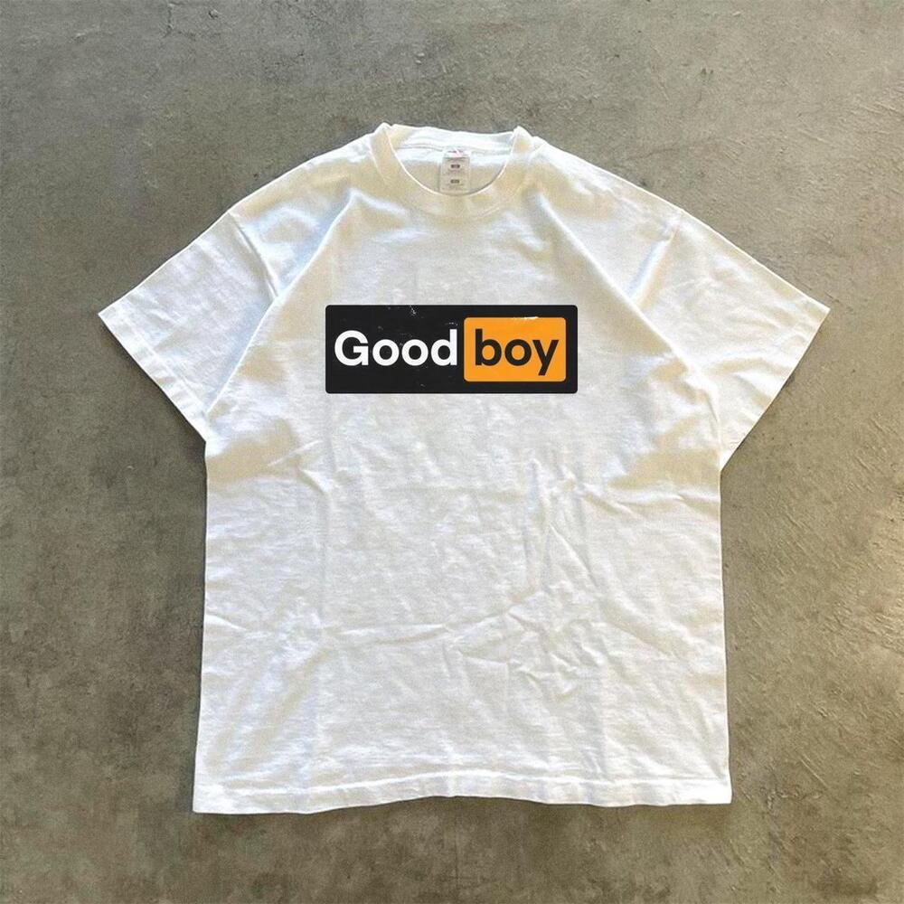 White Good Boy Shirt